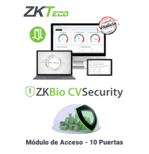 ZKTECO ZKBIOCVACP10 - Licencia Vitalicia para 10 Puerta, ZKT0740043
