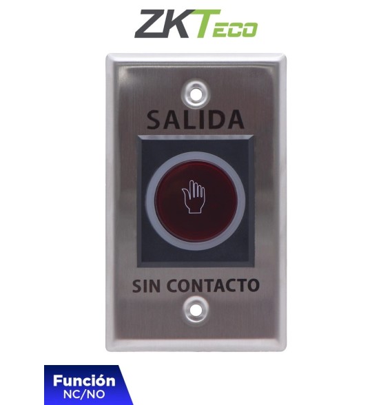 ZKTECO TLEB102 - Botón de Salida sin Contacto  Serie K1, 77004