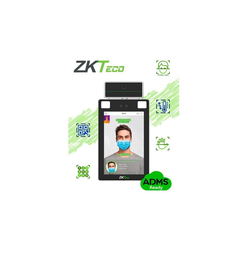 ZKTECO PROFACE X TI - Terminal de Control de Acceso y A, ZKT0700014