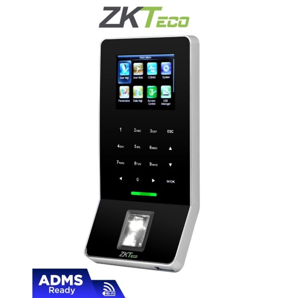 ZKTECO F22ID - Control de Asistencia y Acceso Básico co, ZAS061002